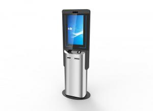 Quality Shoe-cleaning Machine Free Standing Kiosk Three Screens Only One PC Controls for sale