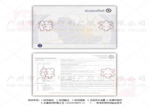 New Security Watermark Paper Custom Certificate Printing Waterproof Eco - Friendly