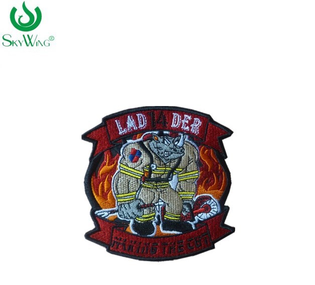 Quality Colorful Sweatshirt Custom Woven Patches / Stick On Sewing Patches On Shirts for sale