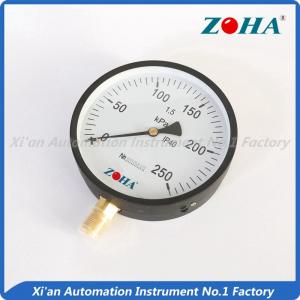 Quality 200mm 250mm Bottom Mounting General pressure gauge for sale