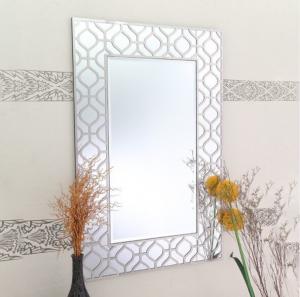 Quality Vertical Rectangle Glass Wall Mirror Fashionable Design Eco Friendly for sale