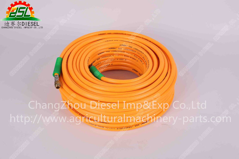 Quality 8.5MM Agriculture Sprayer Parts sprayer hose pipe Nylon braided high pressure pipe with copper nozzle for sale