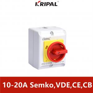 Quality Single Phase IP65 20A Waterproof Rotary Load Isolating Switch for sale