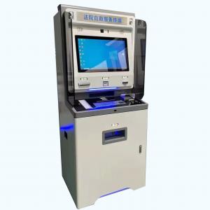 Quality Multifunction Bank ATM Machine kiosk 17inch With Cash Dispenser for sale