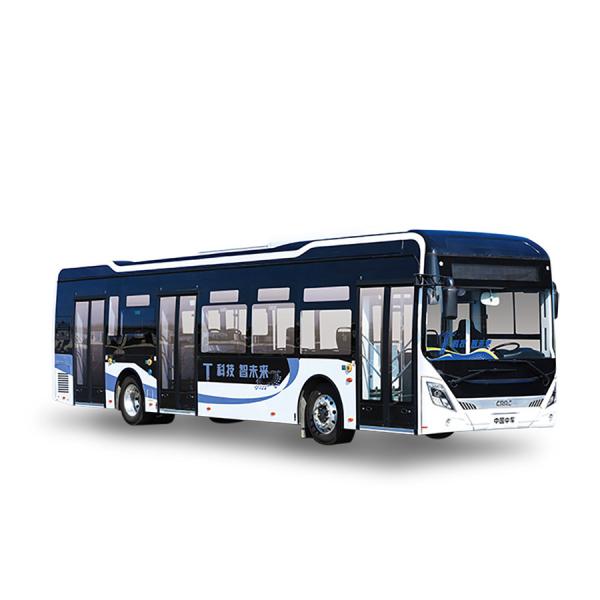Buy 3 Door CRRC Electric City Buses 46 Seats 12m Mileage 230 - 640KM at wholesale prices