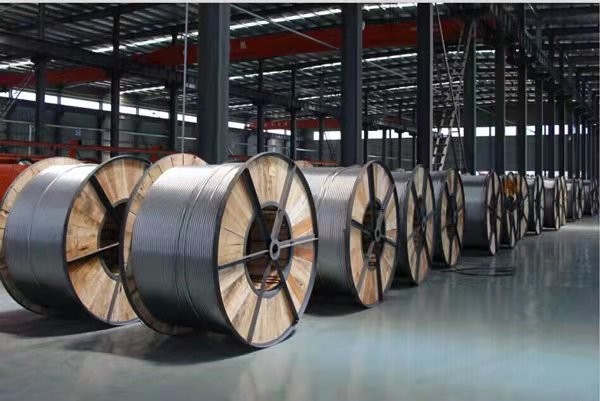 Quality ACSR Overhead Stranded Bare Aluminium Conductor Steel Cable for Transmission Line for sale