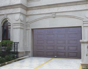 China Automatic Steel Garage Door Electric Operate Type With Remote Control on sale