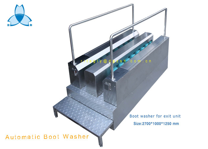 Buy Stainless Steel 304 Automatic Boot Washer and Shoe Cleaner For Food Factory at wholesale prices
