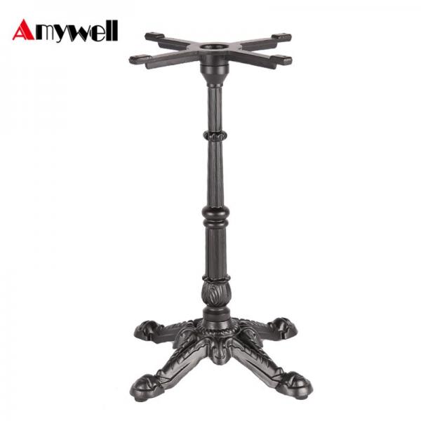 Factory cast iron bistro commercial restaurant table base
