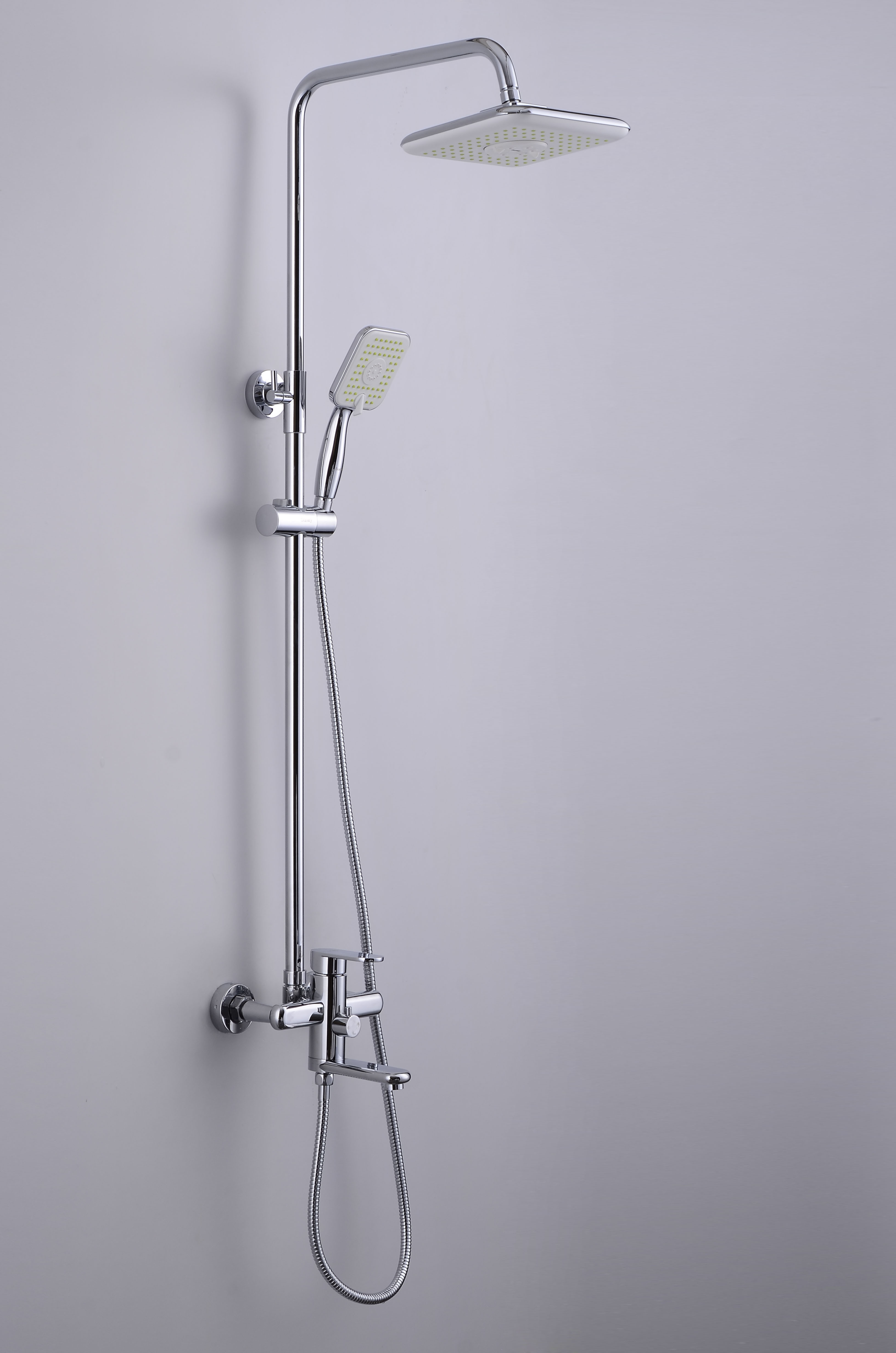 Quality New design top shower &hand shower wall mounted shower set for sale