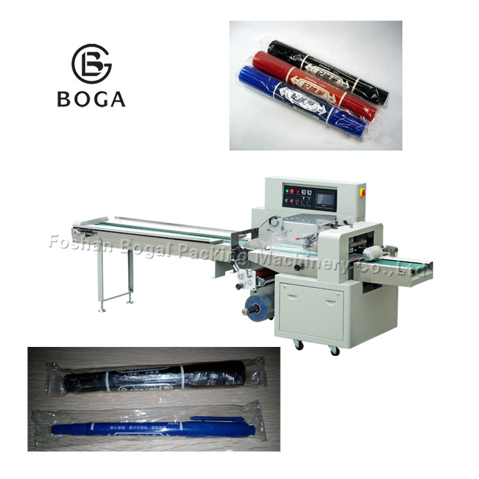 Quality Automatic Pillow Bag Packing Machine for 20pcs pens packaging with CE Certification for sale