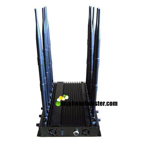 Quality 12 Antennas High Power 30W GPS Signal Jammer Cellular Jammer Block GSM 3G 4G LTE Wifi 3.6G GPS Radio with Car Charger for sale