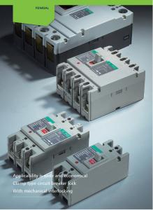 Quality SM1 MCB Circuit Breaker Electrical Distribution Medium Voltage Breaker for sale