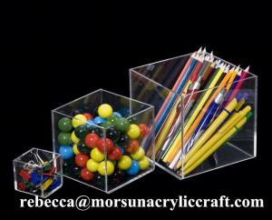 Quality Handmade Custom Plexiglass Candy Box Acrylic Display Box for sale