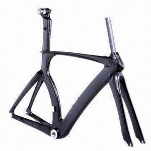 Quality 700C TT Bicycle Frame Set, Made of Full Carbon Fiber, Lightweight for sale