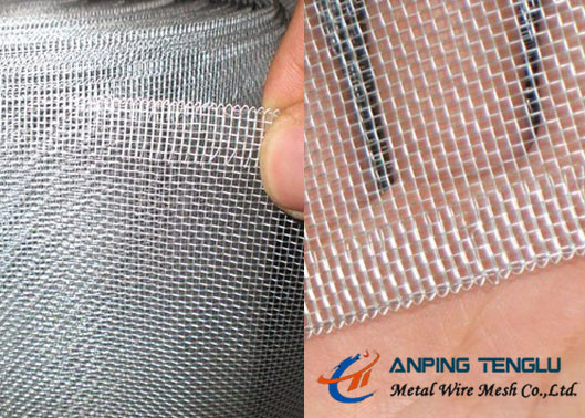 Quality Aluminum Insect Screen, 17×15mesh With 0.21mm Wire, 1m×20m Roll Size for sale