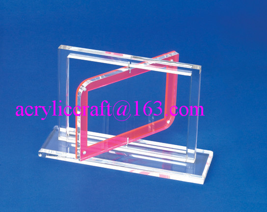 Quality Clear acrylic photo frame PMMA picture holder transparent plexiglass picture frame for sale