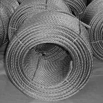 Quality Galvanized and Stainless Steel Wire Rope with Control Cable for sale