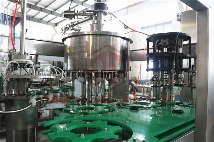 Quality Glass Jar Fruit Puree Hot Juice Filling Machine / Mango Juice Filling Capping Equipment for sale