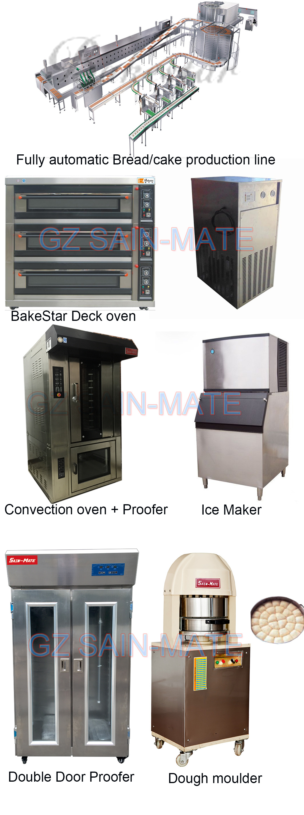 Baking Bakery Bread Used Rotary Oven for Sale, Rotary Oven for Bakery in Dubai