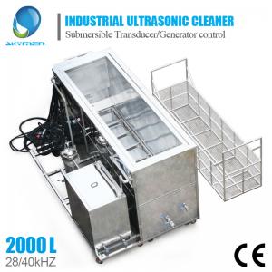 China Large Industrial Ultrasonic Cleaning Machine For Engine Block Car Parts Cleaning on sale