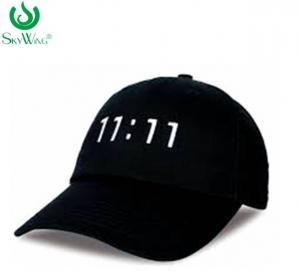 Quality Multi - Panel Sport Custom Printed Baseball Hats With Leather Patch for sale