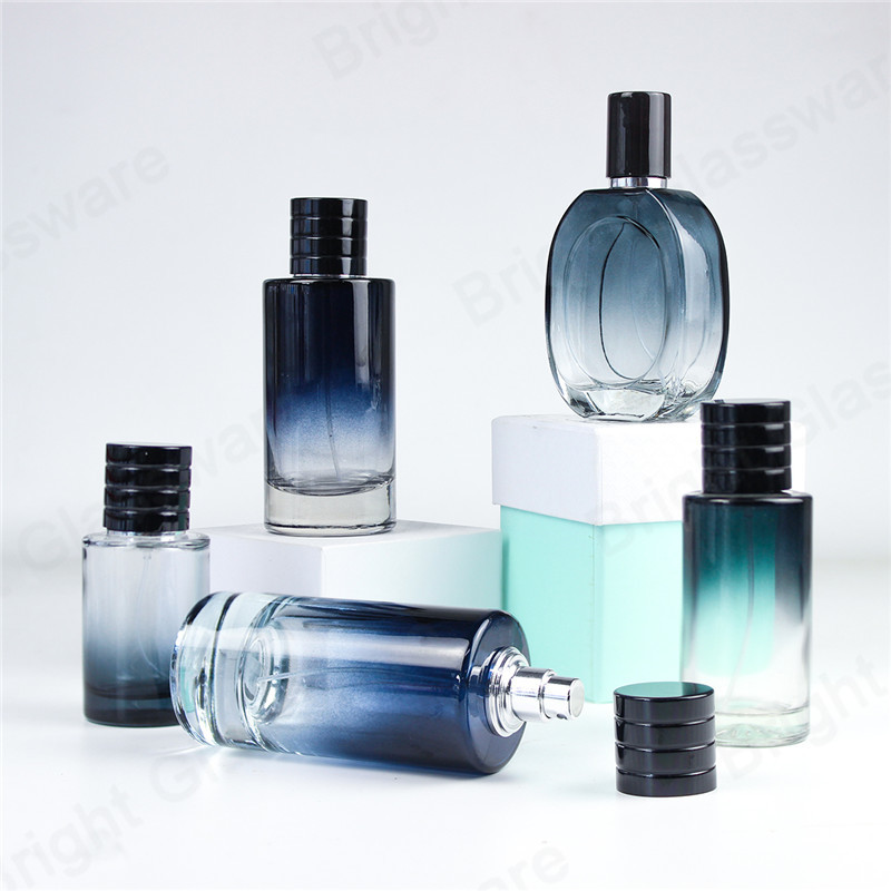 China Airless Screw Neck Perfume Bottle For Men 55ml 70ml 100ml on sale