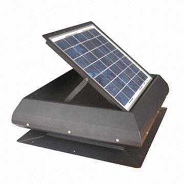 Buy Solar Attic Fan with 15W at wholesale prices