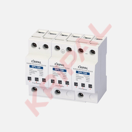 Quality Din Rail Mounted DC Isolator Switch Surge Protector 40KA Lightning Arrester for sale