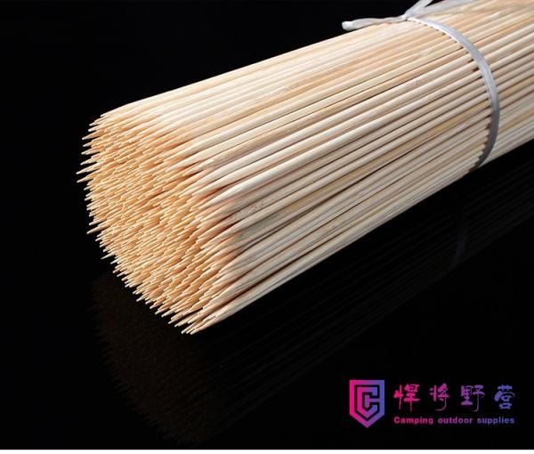 Wholesale disposable bbq skewer stick round bamboo sticks