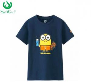 Quality Cotton Digital Men Personalised Embroidered T Shirts Cartoon Pattern for sale
