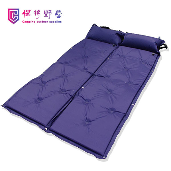 Quality LY02 Automatic Inflatable Mattress Thickening Double Moisture-proof Mattress Outdoor Groundmattress Camping Tent for sale