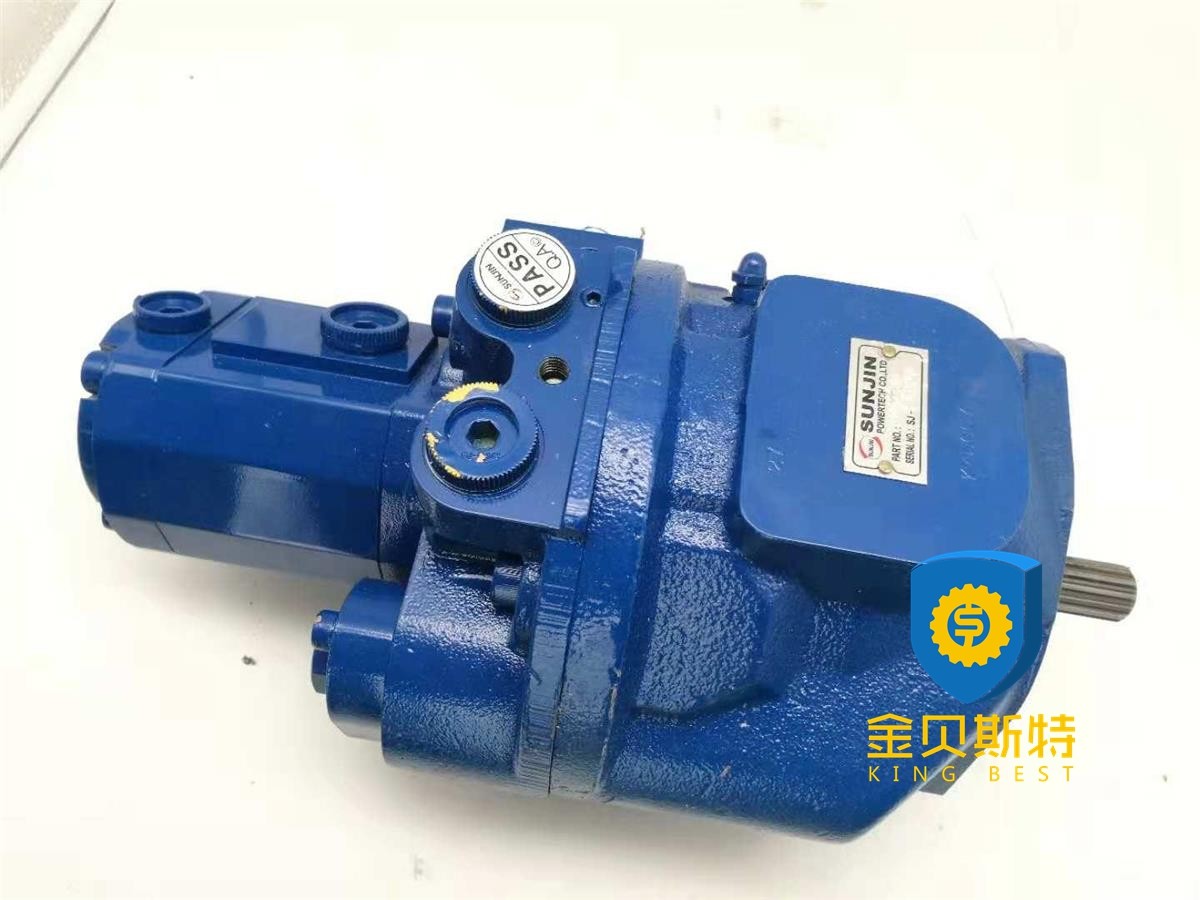 Quality EC55B  Vol Vo Excavator Hydraulic Pump VOE14633611 Blue Color 3 Months Warranty for sale