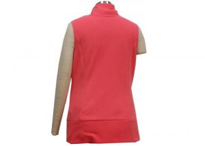 Quality Trendy Beading Ladies Sleeveless Cardigan Waistcoats , Womens Sleeveless Vest Jacket for sale
