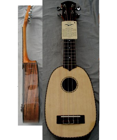 Quality 21&quot;  concert Ukulele Spruce solidwood four string guitar high quality AGUL22 for sale