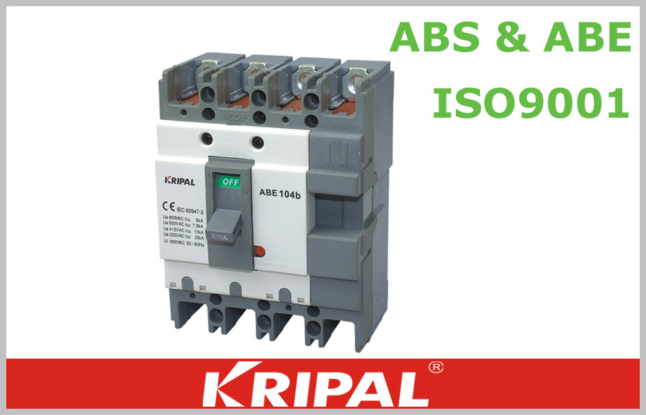 Quality ABS ABE series Overcurrent Protection Molded Case Circuit Breaker High Speed thermal magnetic for sale