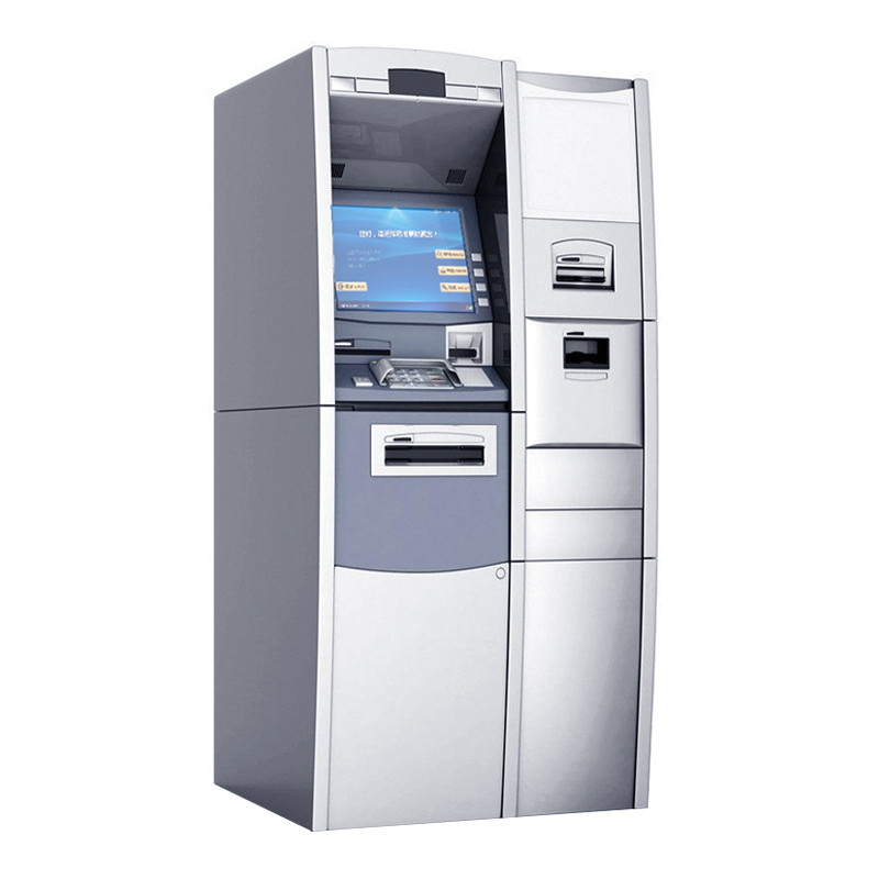 Quality 19 Inch Screen Size Self Service Cash Acceptor Cash Dispenser ATM Kiosk Machine Cash Payment for sale