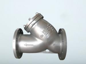 Quality American Standard Y Type Filter ,  Cast Iron  / Stainless Steel Wye Strainer for sale