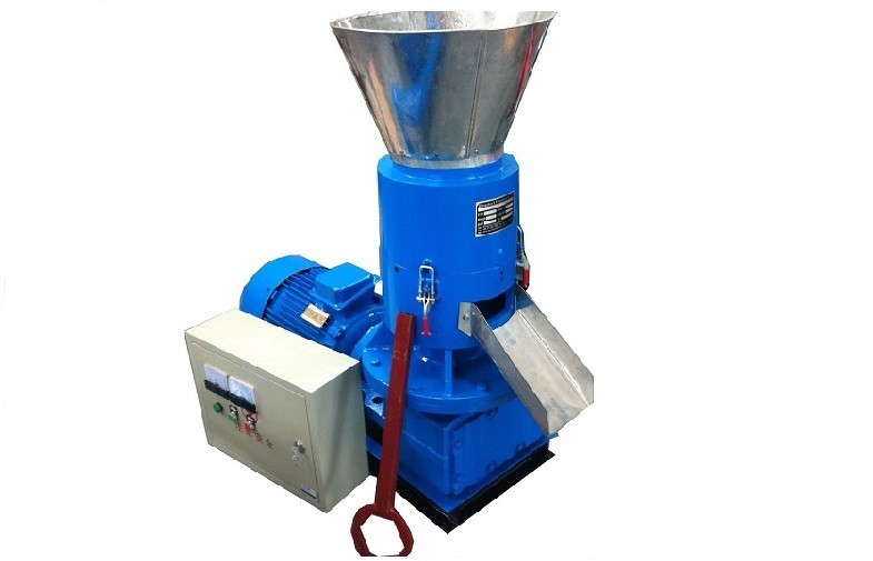 Buy Home use Biomass Energy Flat Die Wood Pellet Machines With 7.5KW at wholesale prices