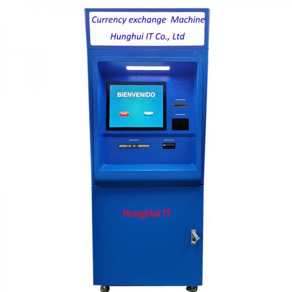Buy Automatic Currency Exchange Atm Machine Linux OS Money Converter Machine at wholesale prices