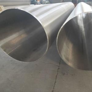 China Submerged Arc Welded Stainless Steel Pipe 347 LSAW Steel Pipe OD 120mm on sale