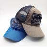 3D Embroidered 5 Panel Trucker Cap For Men 56~60 Cm Size Cotton Nylon Material for sale