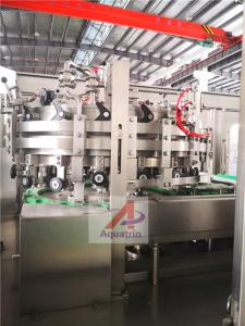 Quality PLC 2.2KW Carbonated Drink Filling Machine 2000B/H Beverage Can Filling Machine for sale
