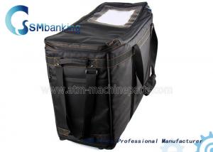 Quality Automated Teller Machine Components Black Cassette Bag With Four Cassette for sale