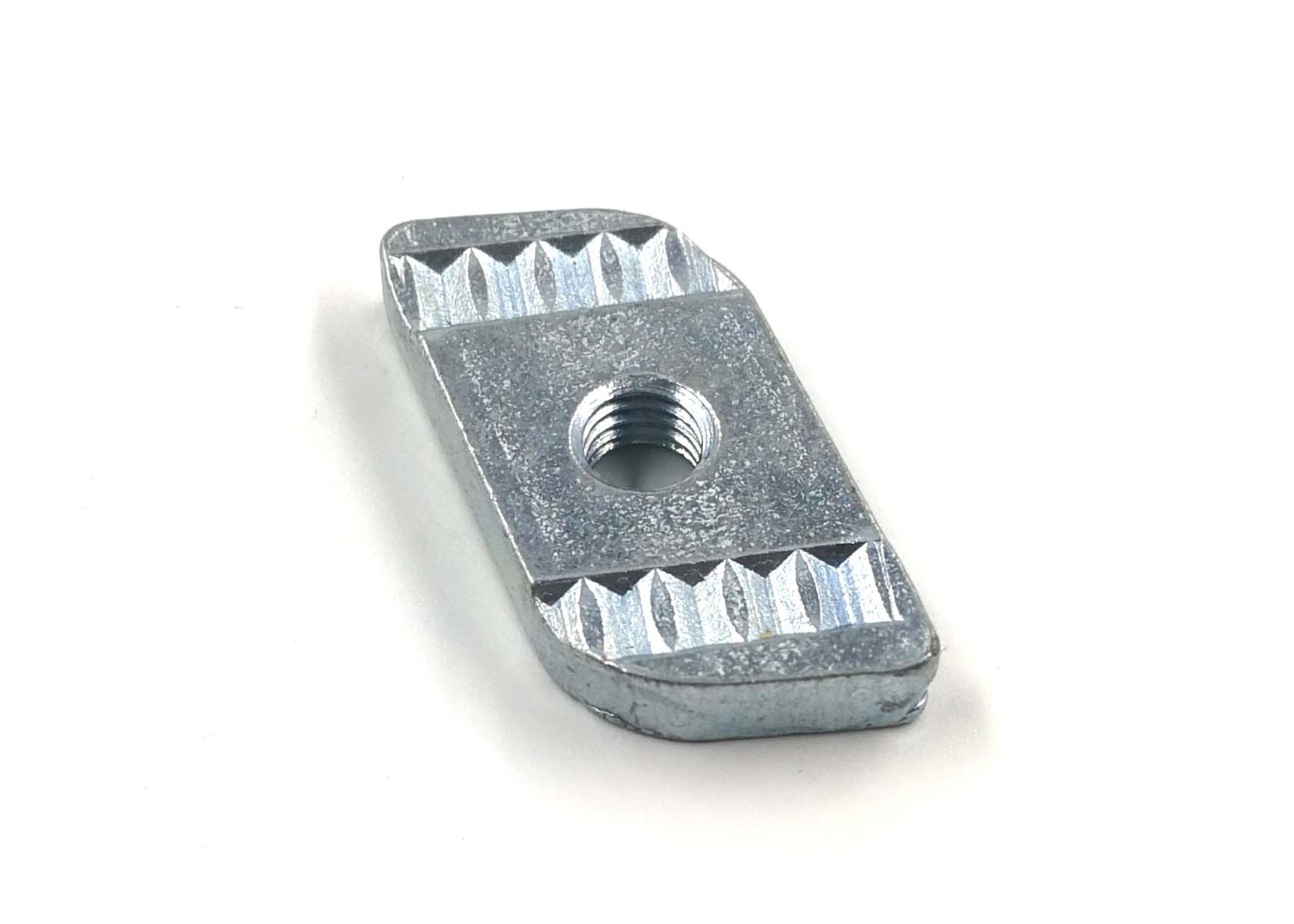 Quality Special Custom-made Galvanized Square Nuts Used with Channel Steel for sale