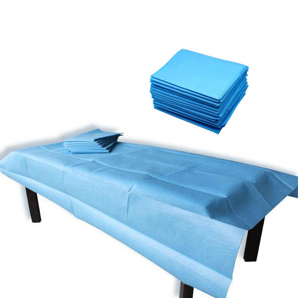 Quality Beauty Disposable Bed Cover Non Woven , 20-65gsm Disposable Massage Bed Covers for sale