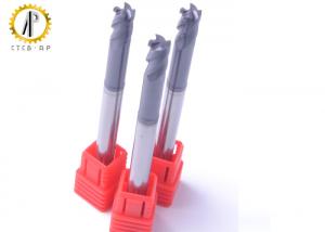 45 Degree Solid Carbide Thread Mills , Square Cutting Shell End Mill Cutter For Titanium