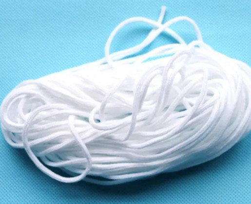 Buy cheap Eco Friendly Round Stretchy Elastic String Cotton Material High Tenacity from wholesalers