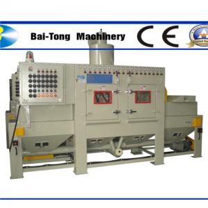 Quality Anti Explosion Automatic Sandblasting Machine Compact Working Cabinet For Steel Plate for sale