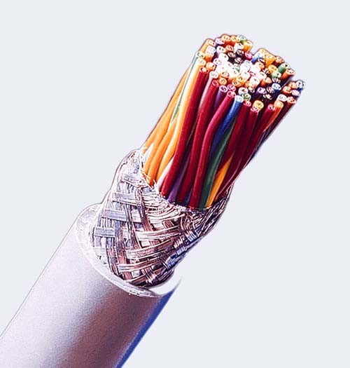 Quality Copper core PVC Insulated and Sheathed Copper wire woven shielded control cable for sale